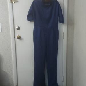 Kiverst Navy Blue Workwear Style Jumpsuit XL Fisherman Cabincore Nautical Street